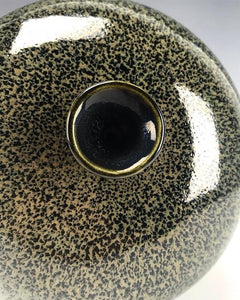 Original Korean Pottery Wheel Thrown Vase stoneware by Galaxy Clay Fine Art Ceramics