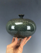 Load image into Gallery viewer, Original Korean Pottery Wheel Thrown Vase stoneware by Galaxy Clay Fine Art Ceramics