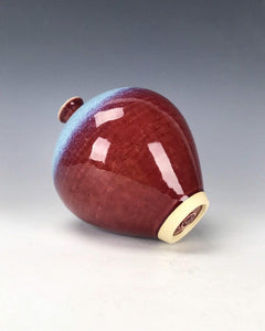 Original Korean Pottery Wheel Thrown Vase stoneware Galaxy Clay Fine Art Ceramics