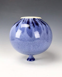 Original Korean Pottery Wheel Thrown Vase stoneware Galaxy Clay Fine Art Ceramics
