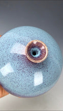 Load image into Gallery viewer, Original Korean Pottery Wheel Thrown Vase stoneware Galaxy Clay Fine Art Ceramics