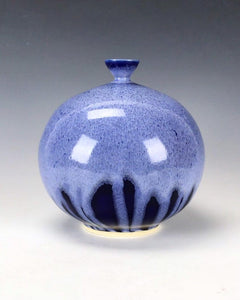 Original Korean Pottery Wheel Thrown Vase stoneware Galaxy Clay Fine Art Ceramics