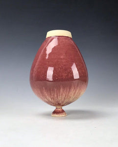 Original Wheel Thrown Vase stoneware by Galaxy Clay Fine Art Ceramics