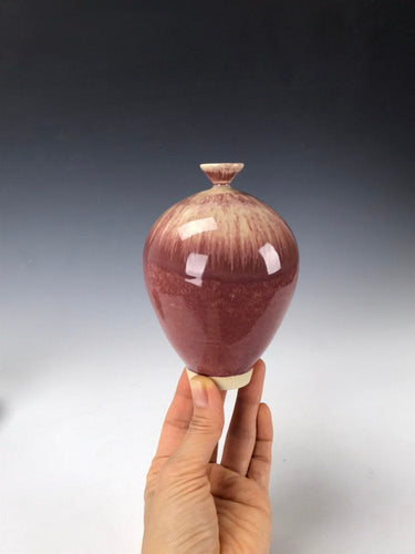Original Wheel Thrown Vase stoneware by Galaxy Clay Fine Art Ceramics