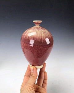Original Wheel Thrown Vase stoneware by Galaxy Clay Fine Art Ceramics