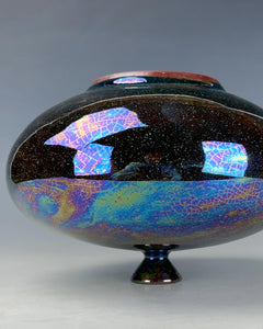 Ceramic Decorative Porcelain Vase with MOP lustre