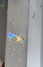 Load image into Gallery viewer, Handmade Porcelain Sun-catcher with MOP Luster