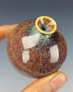 Ceramic Wheel thrown Miniature Vessel by Galaxy Clay Fine Art