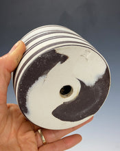 Load image into Gallery viewer, Wheel thrown marbled Planter #31