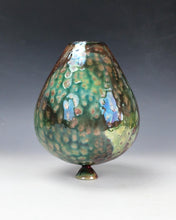 Load image into Gallery viewer, Ceramic Raku Vase