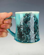 Load image into Gallery viewer, Wheel Thrown and Hand Decorative Porcelain Mug