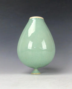 Wheel thrown Ceramic Vase by Galaxy Clay Fine Art