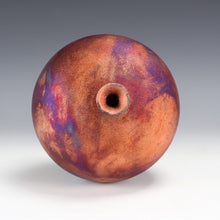 Load image into Gallery viewer, Handmade Ceramic Raku Vase Fine Art by Galaxy Clay
