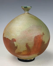 Load image into Gallery viewer, Ceramic Raku Vase Fine Art by Galaxy clay