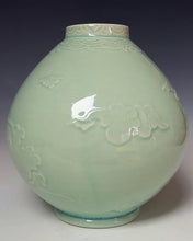 Load image into Gallery viewer, Korean Traditional Wheel Thrown Moon Jar by Galaxy Clay Fine Art