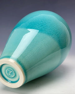 Wheel thrown Ceramic Vase by Galaxy Clay Fine Art
