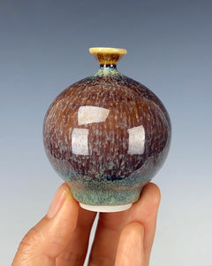 Ceramic Wheel thrown Miniature Vessel by Galaxy Clay Fine Art