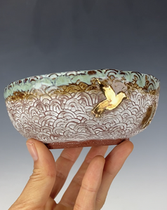 Wheel Thrown and Hand Crafted Bowl
