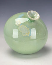 Load image into Gallery viewer, Wheel thrown Ceramic Crystallin Vase by Galaxy Clay Fine Art