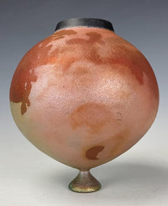 Ceramic Raku Vase Fine Art by Galaxy clay