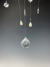 Load image into Gallery viewer, Handmade Porcelain Sun-catcher with Mother Of Pearl Luster