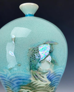 Handmade decorative Porcelain vase