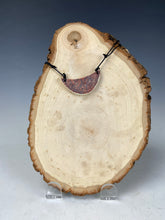 Load image into Gallery viewer, Ceramic Hand Carved Porcelain Necklace filled with Glass Frit by Galaxy Clay