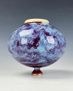 Ceramic Wheel thrown Vessel by Galaxy Clay Fine Art