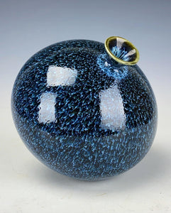 Wheel thrown Ceramic Vase by Galaxy Clay Fine Art
