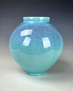 ﻿Korean Traditional Wheel thrown Moon Jar by Galaxy Clay Fine Art