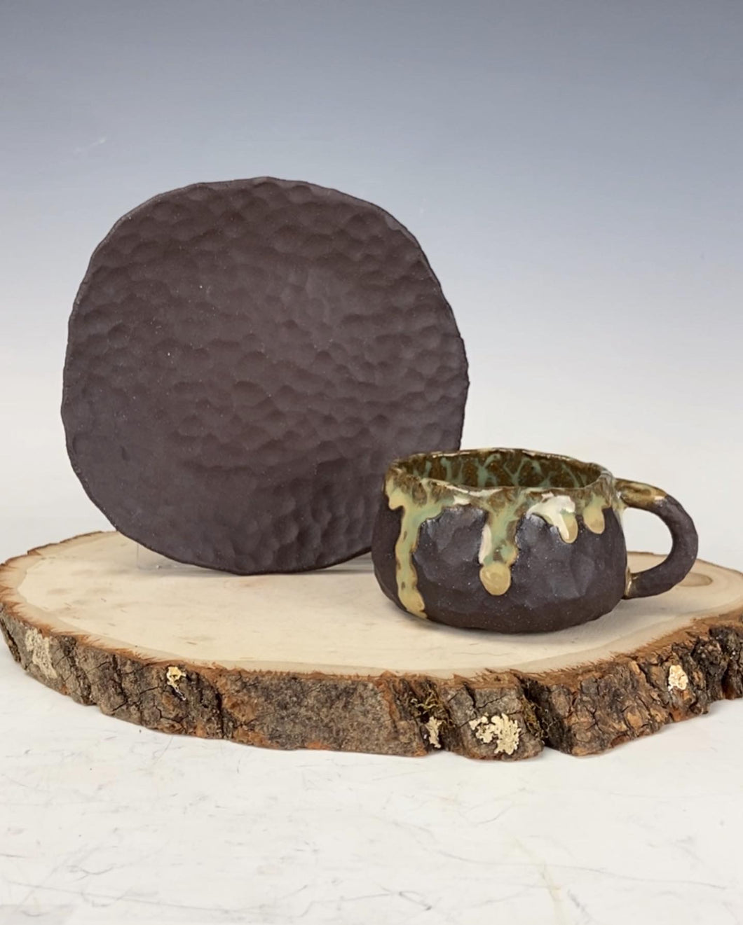Ceramic Espresso cup and saucer