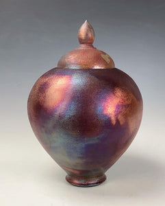 Ceramic Raku Urn