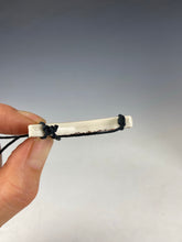 Load image into Gallery viewer, Ceramic Hand Carved Porcelain Necklace filled with Glass Frit by Galaxy Clay