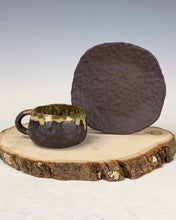Load image into Gallery viewer, Ceramic Espresso cup and saucer