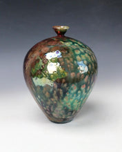 Load image into Gallery viewer, Ceramic Raku Vase