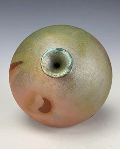 Ceramic Raku Vase Fine Art by Galaxy clay
