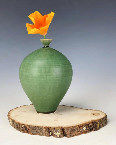Wheel thrown Ceramic Vase by Galaxy Clay Fine Art
