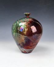 Load image into Gallery viewer, Ceramic Raku Vase