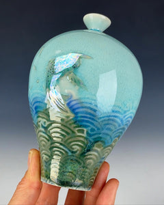 Handmade decorative Porcelain vase