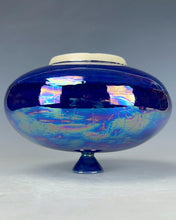 Load image into Gallery viewer, Ceramic Decorative Porcelain Vase with MOP lustre