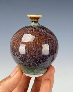 Ceramic Wheel thrown Miniature Vessel by Galaxy Clay Fine Art