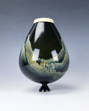 Load image into Gallery viewer, Elegant Ceramic Wheel thrown Vase by Galaxy Clay Fine Art