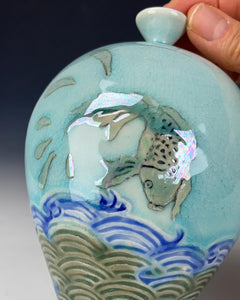 Handmade decorative Porcelain vase