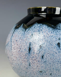 Korean Traditional Wheel Thrown Moon Jar by Galaxy Clay Fine Art