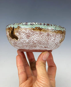 Wheel Thrown and Hand Crafted Bowl