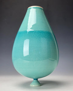 Wheel thrown Ceramic Vase by Galaxy Clay Fine Art