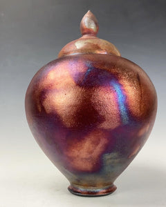 Ceramic Raku Urn