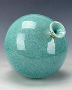 Wheel thrown Ceramic Vase by Galaxy Clay Fine Art
