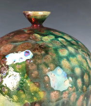 Load image into Gallery viewer, Ceramic Raku Vase