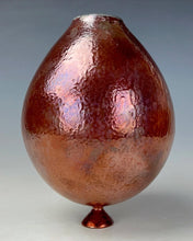 Load image into Gallery viewer, Wheel Thrown Raku Vase by Galaxy Clay Fine Art
